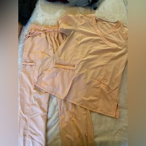 Scrubstar Women’s Performance Mock Wrap Scrub Top & Scrub Pant